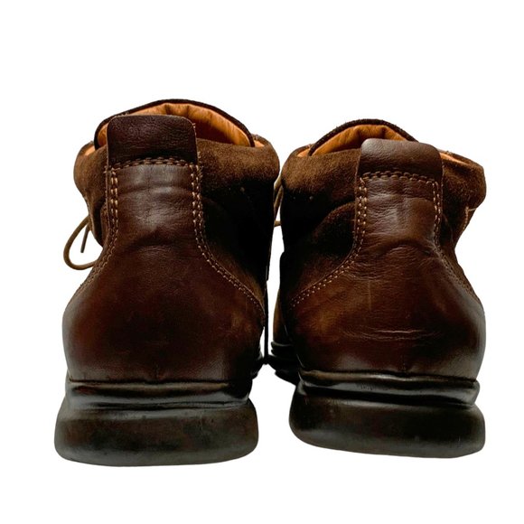 PAUL FREDRICK Chocolate Suede Lace Up‎ Casual Boots main image 10